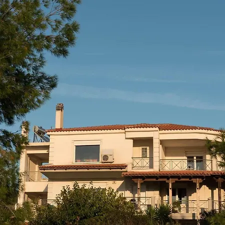 Beautiful Modern With Seaview Near Chalkís